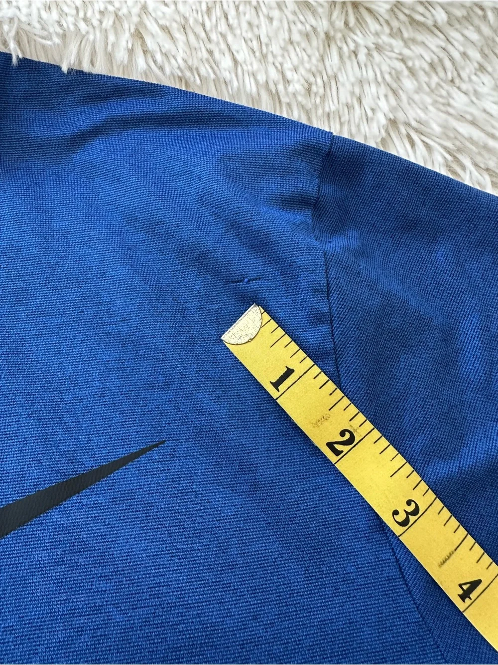 Nike Pro Dri-FIT Blue Training Shirt Men’s Large Gym Running Athletic Tee